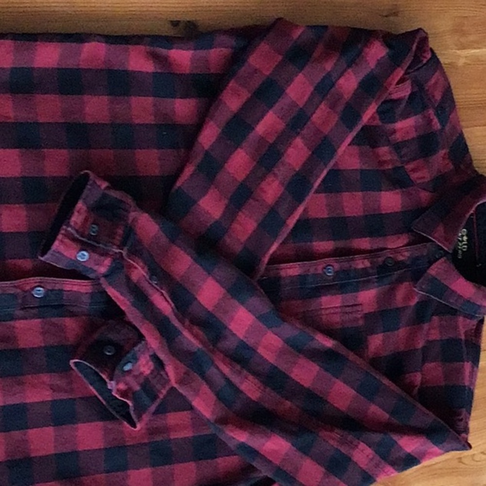 Gold edition point zero buffalo check shirt